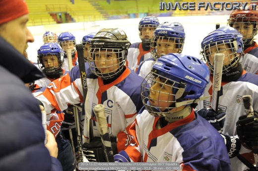 2013-12-22 Hockey Milano Rossoblu U12-Courmayeur 0077 Squadra
